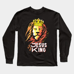 Jesus is King Long Sleeve T-Shirt